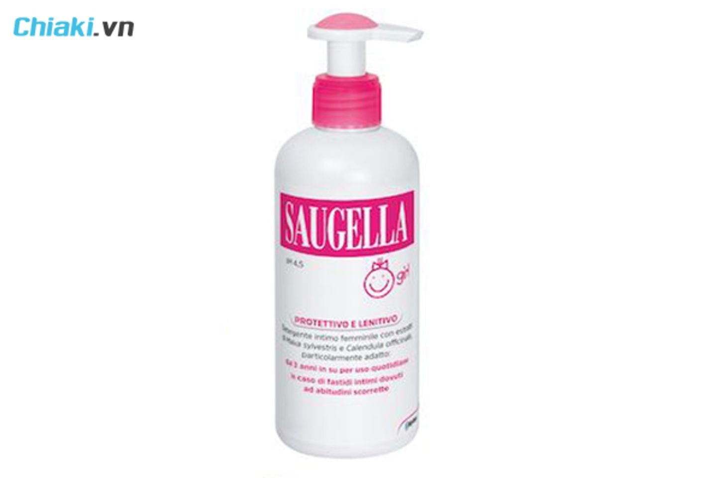 dung dịch vệ sinh cho b&eacute; Saugella Girl Intimate