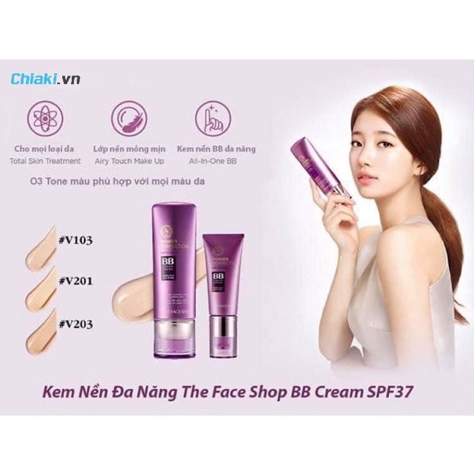 Kem che khuyết điểm BB Cream The Face shop Power Perfection