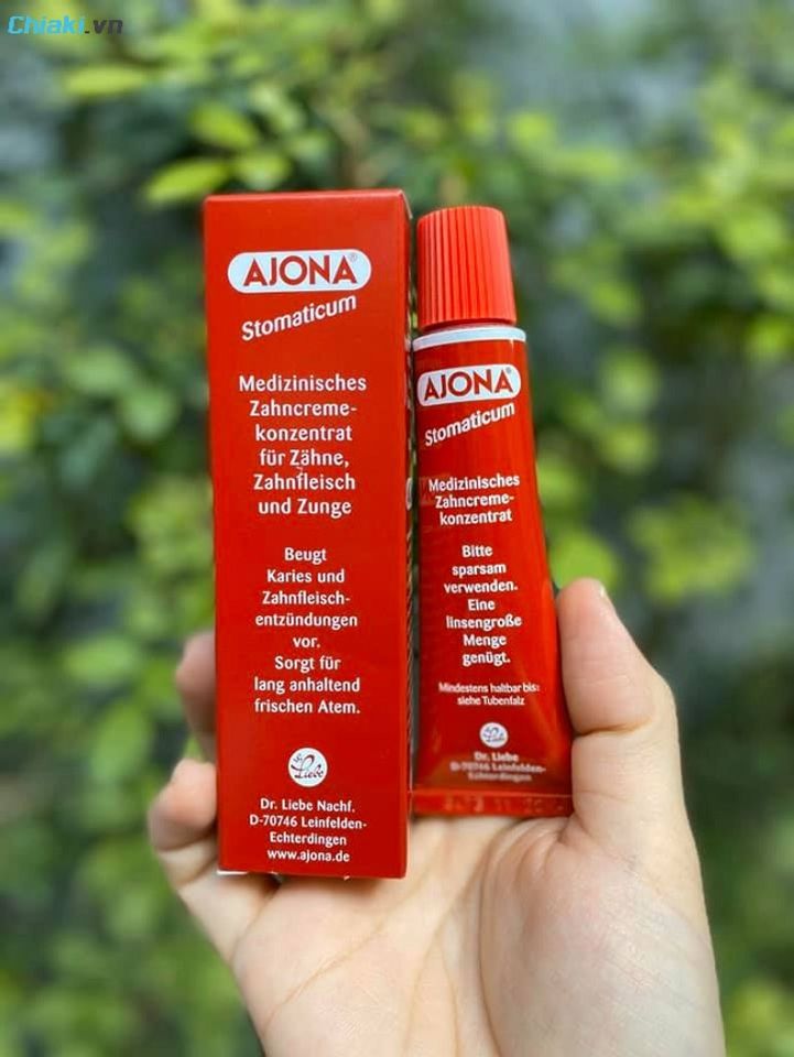 Kem đ&aacute;nh răng trắng răng của Đức Ajona