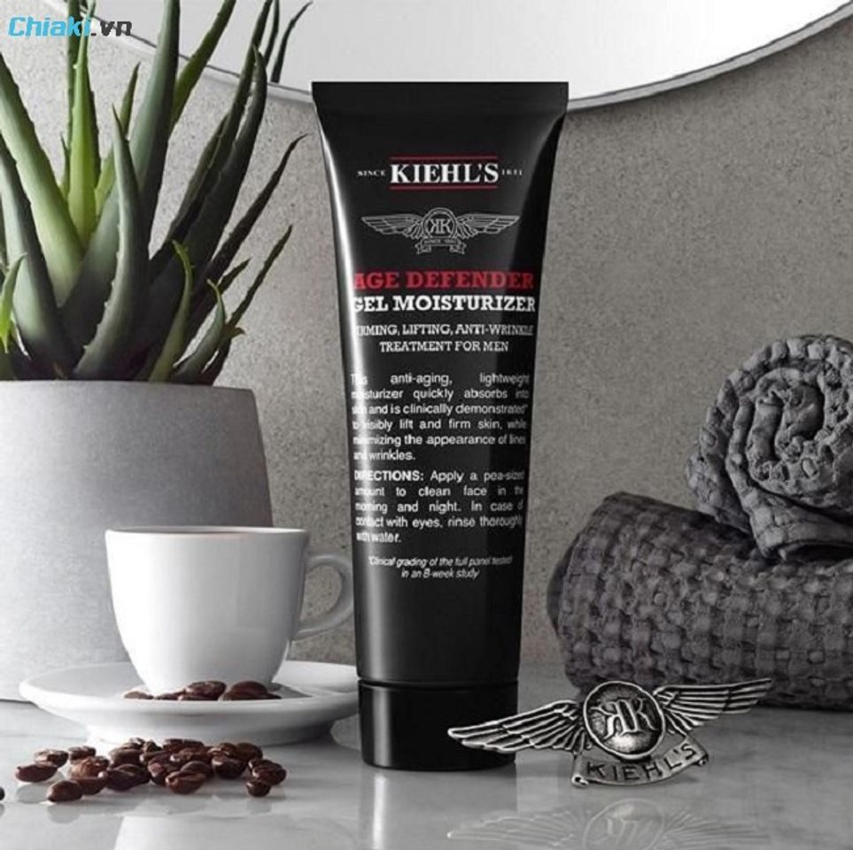 Kem dưỡng Kiehl's cho da nhạy cảm nam Age Defender Gel Moisturizer