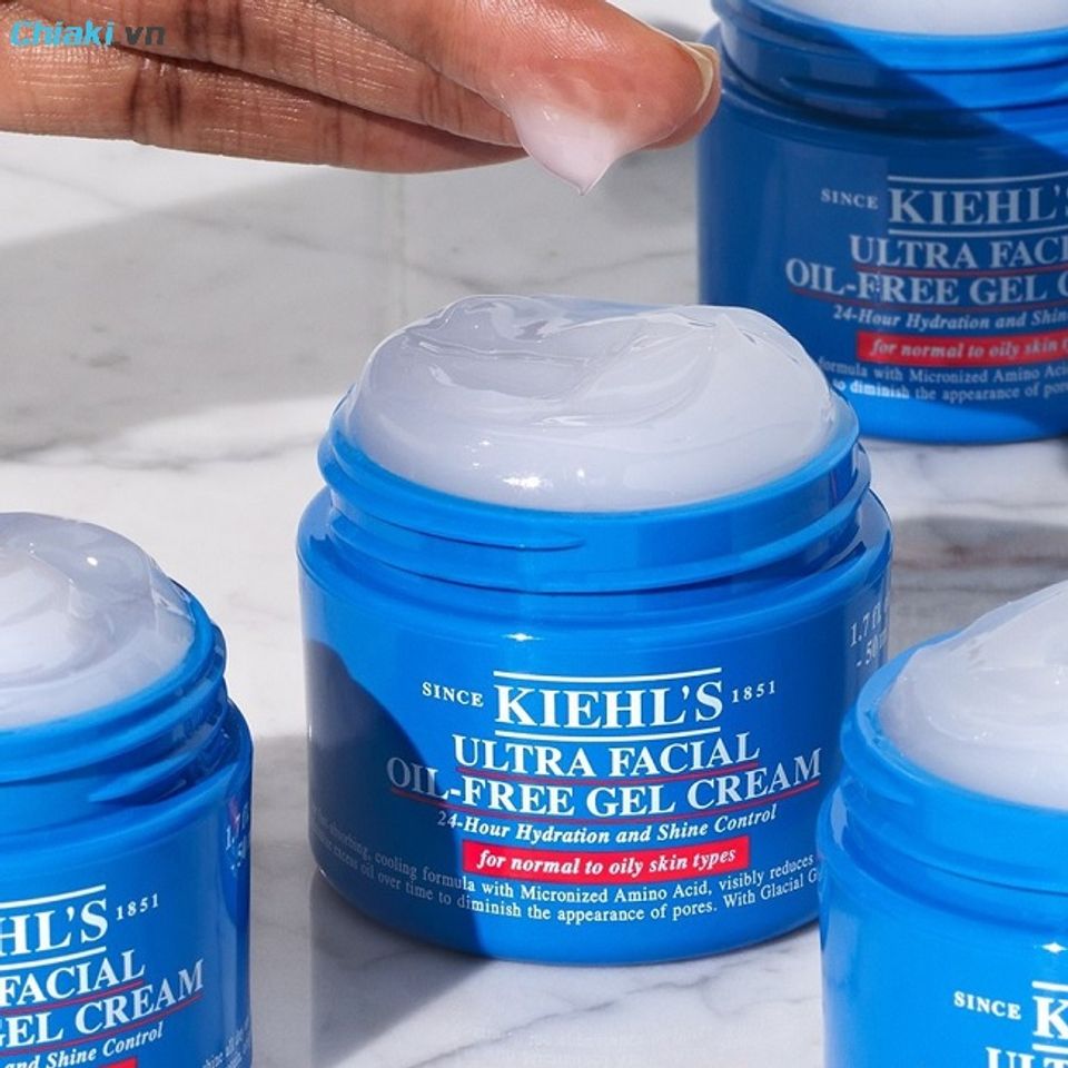 Kem dưỡng Kiehl's Ultra Facial Oil-free gel Cream cho da dầu mụn