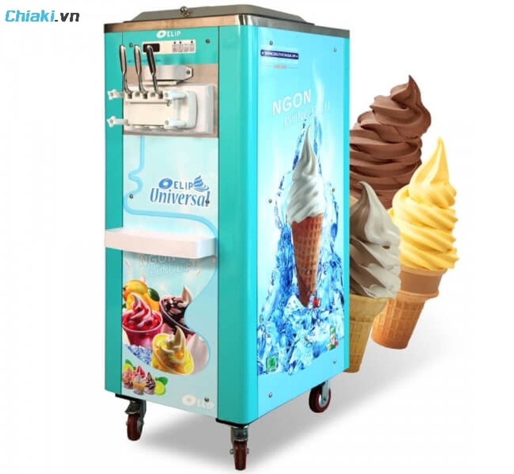M&aacute;y l&agrave;m kem tươi Elip nhỏ gọn, nhiều chế độ