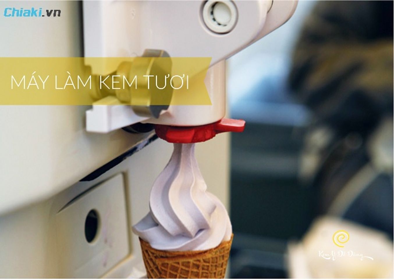 M&aacute;y l&agrave;m kem tươi l&agrave; thiết bị m&agrave; mỗi gia đ&igrave;nh n&ecirc;n c&oacute;, đặc biệt l&agrave; nh&agrave; c&oacute; trẻ nhỏ