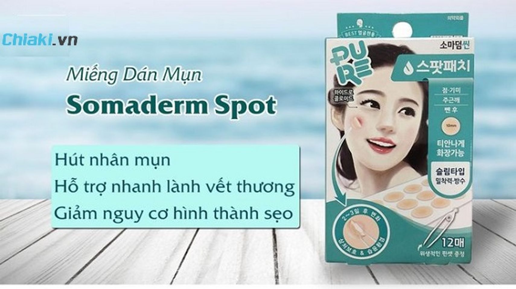 Miếng d&aacute;n mụn Somaderm