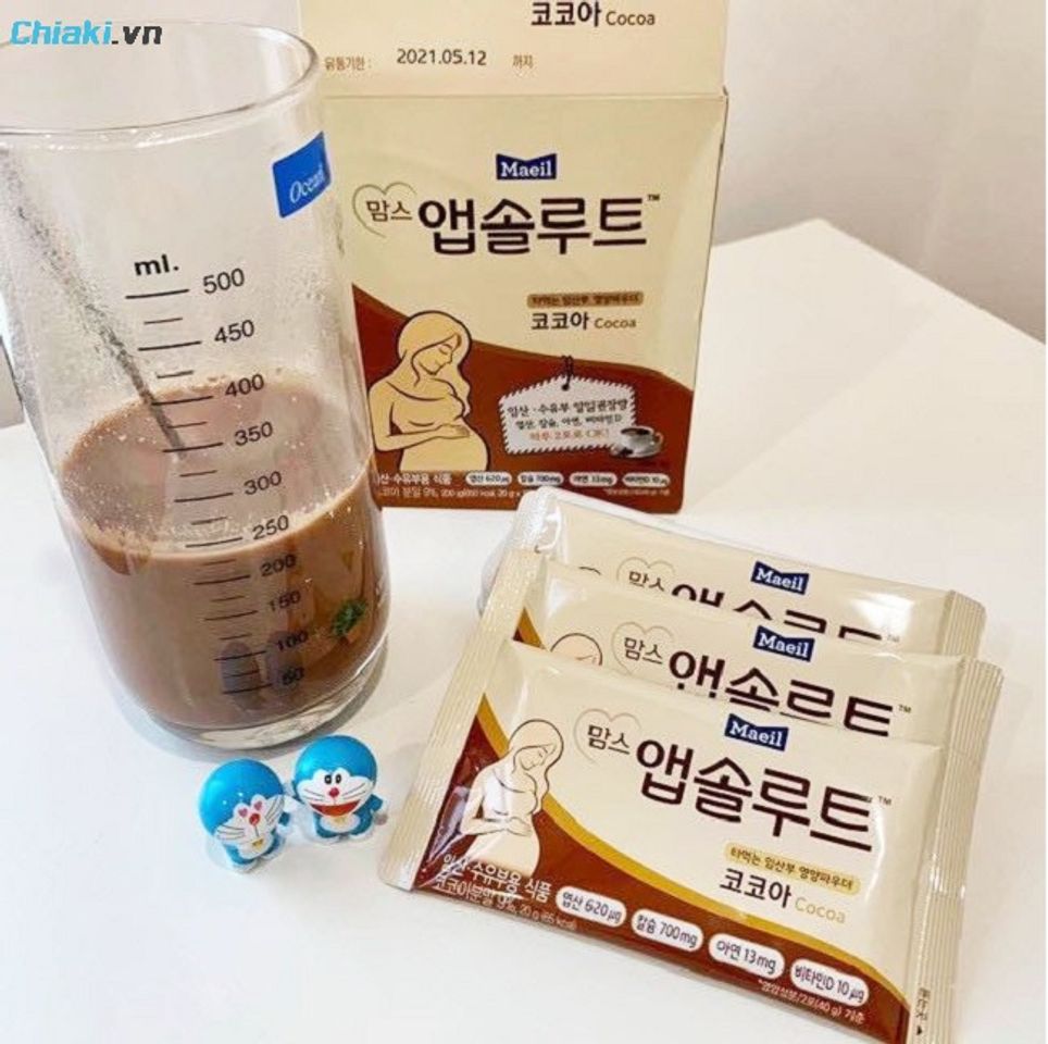 Sữa bầu Hàn Quốc Vegemil là dòng sữa hạt dinh dưỡng