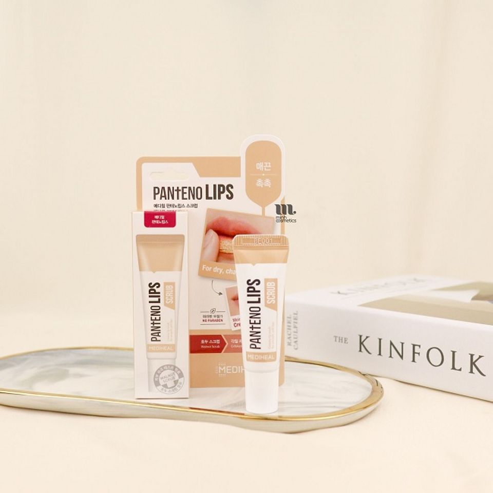 Tẩy tế b&agrave;o chết m&ocirc;i Mediheal Pantenolips Scrub