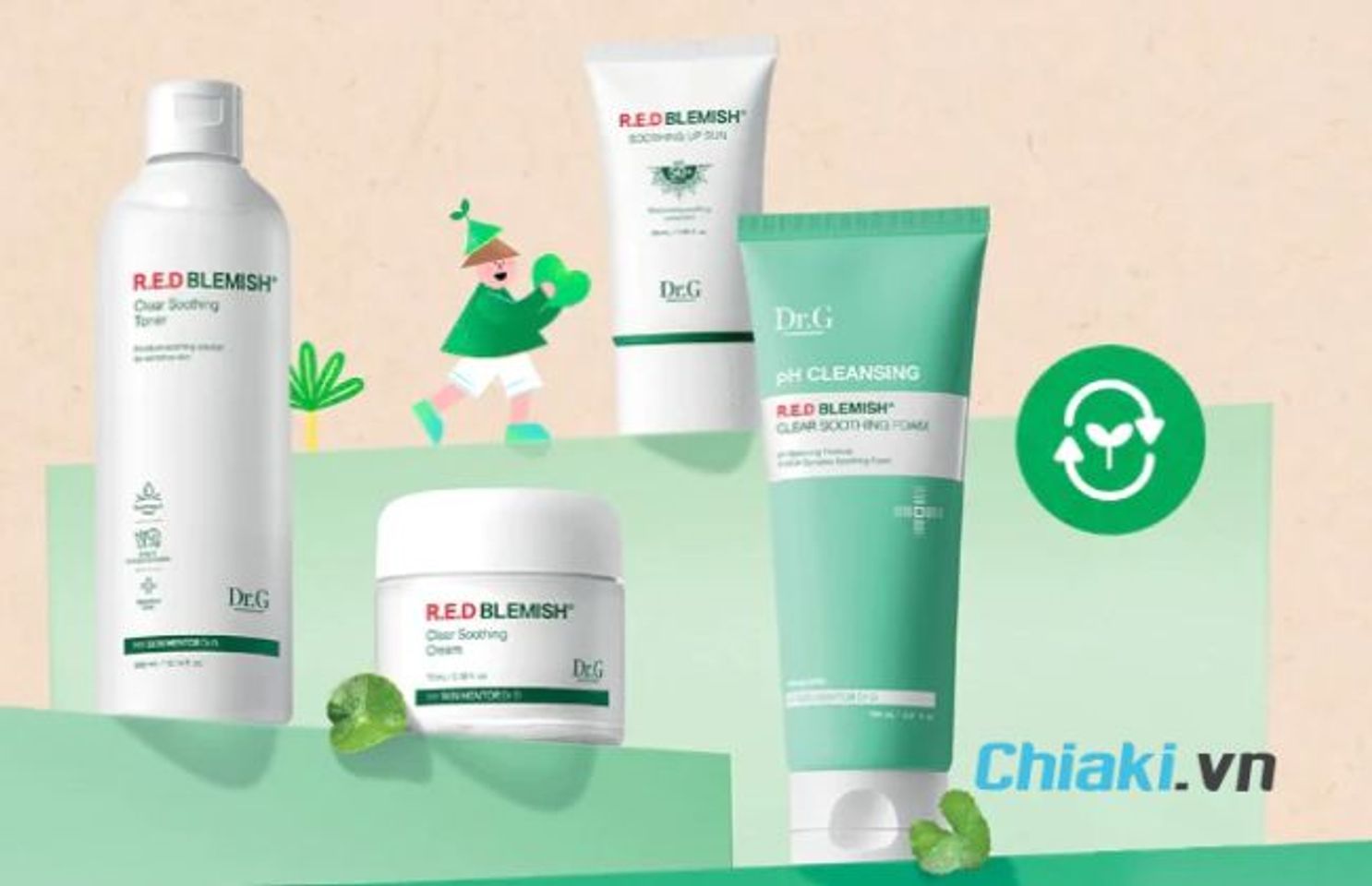 thương hiệu mỹ phẩm Dr.G&nbsp;