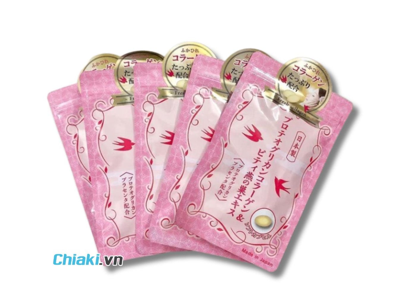 Thuốc nội tiết của Nhật collagen tươi tổ yến Nhật Bản hỗ trợ đẹp da