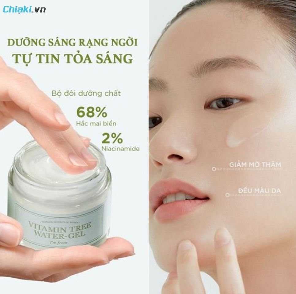 Vitamin Tree Water Gel ưu điểm tốt cho da