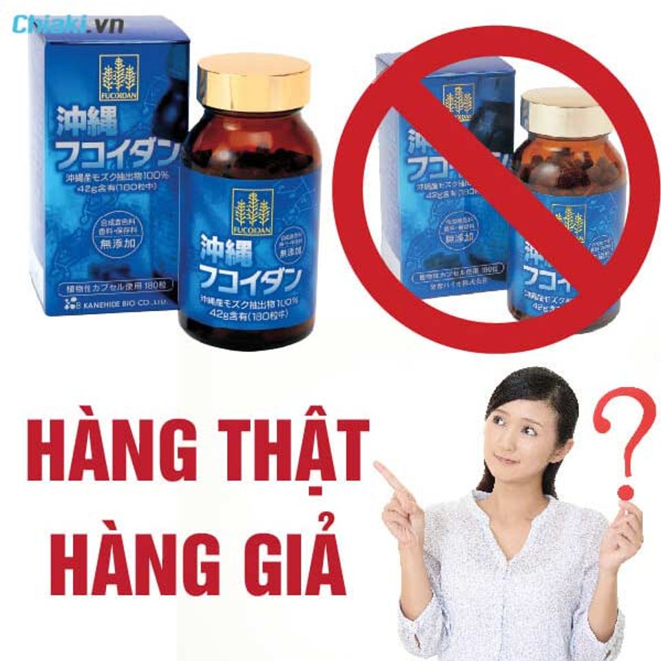 C&aacute;ch ph&acirc;n biệt Fucoidan xanh thật giả&nbsp;