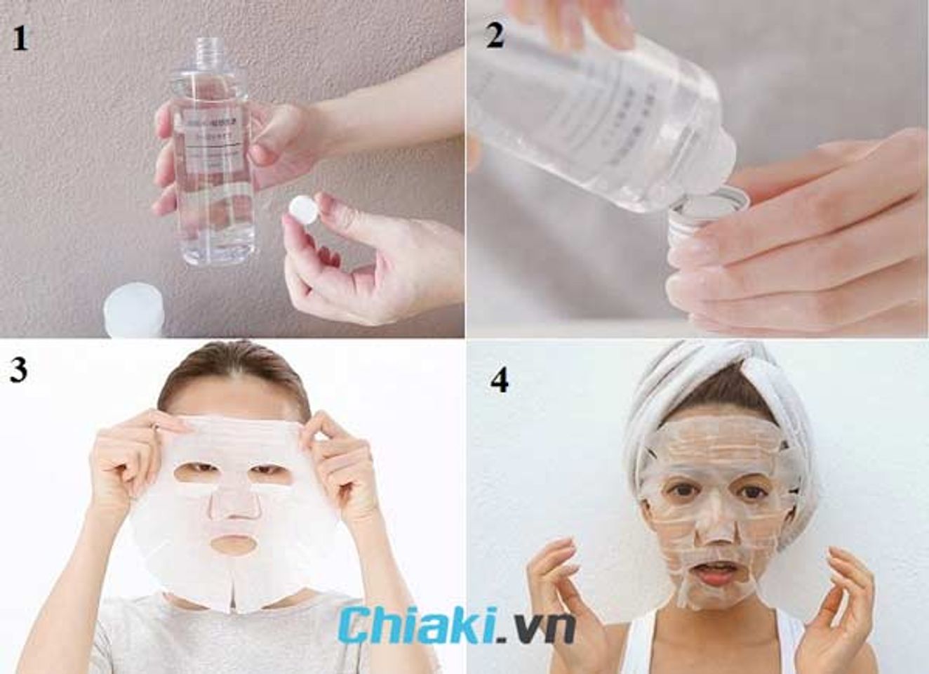 C&aacute;ch sử dụng mặt nạ n&eacute;n theo phương ph&aacute;p Lotion Mask&nbsp;