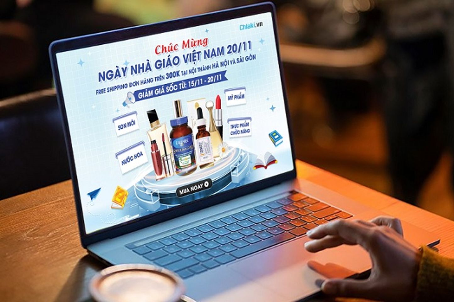 Chiaki sale thực phẩm chức năng 20/11