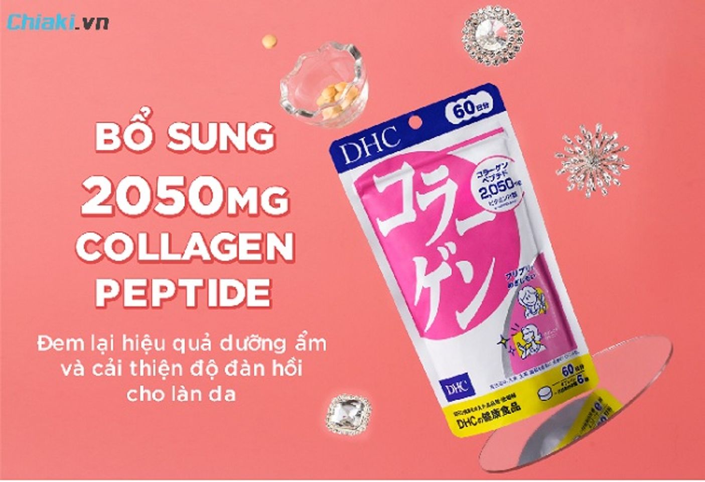 Collagen DHC của Nhật dạng vi&ecirc;n