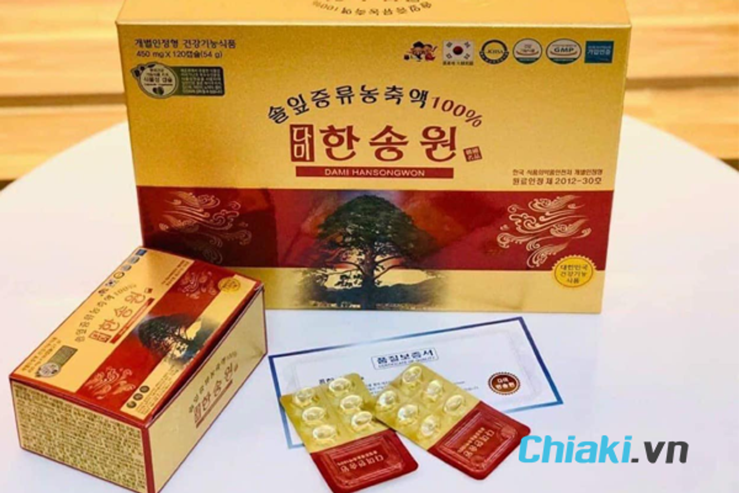 Tinh dầu th&ocirc;ng đỏ Dami Hansongwon