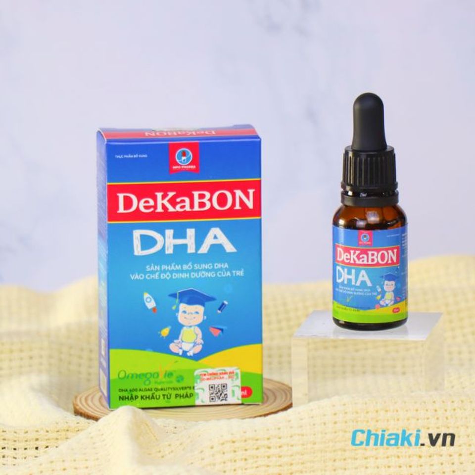 DeKaBON DHA&nbsp;cho trẻ sơ sinh từ 0-6 th&aacute;ng tuổi