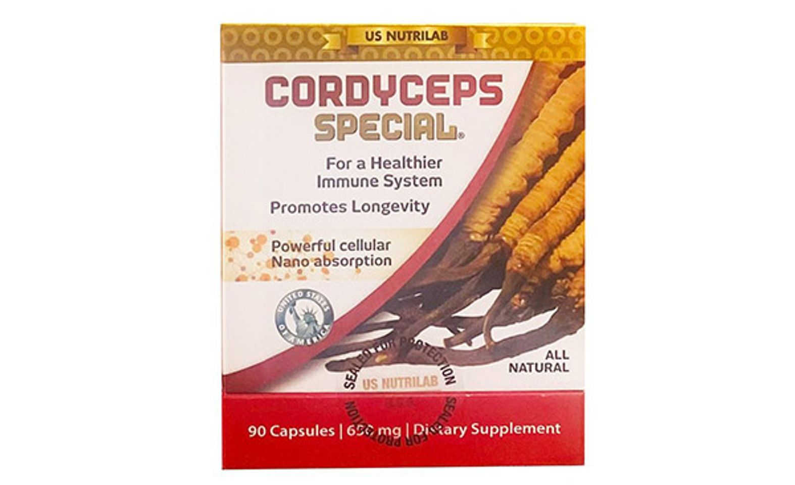 Thuốc đ&ocirc;ng tr&ugrave;ng hạ thảo dạng vi&ecirc;n Cordyceps Special