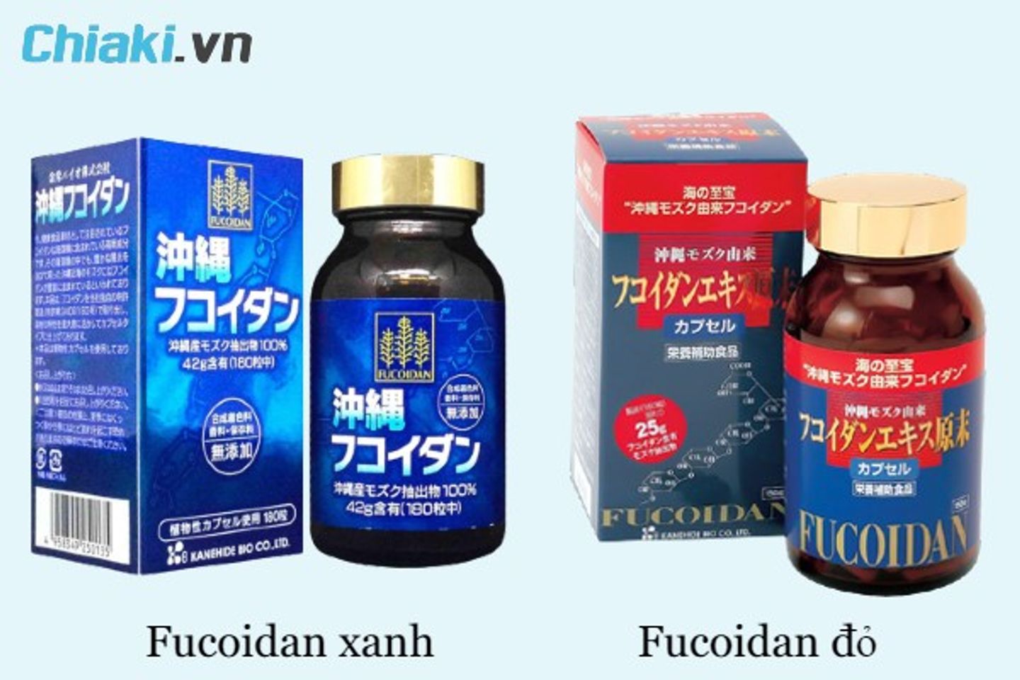 Fucoidan xanh hay đỏ tốt hơn