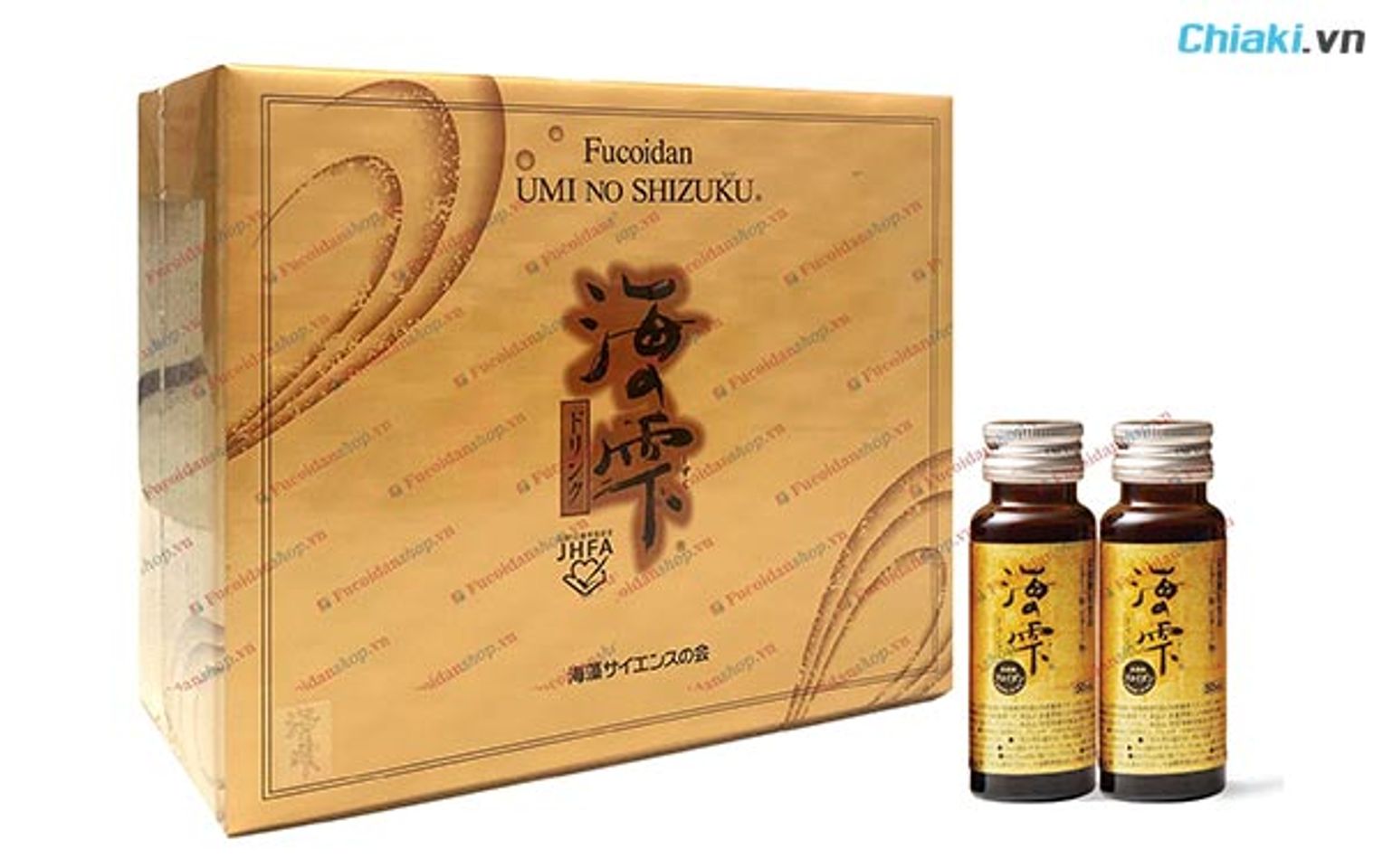 Fucoidan v&agrave;ng Umi No Shizuku dạng nước