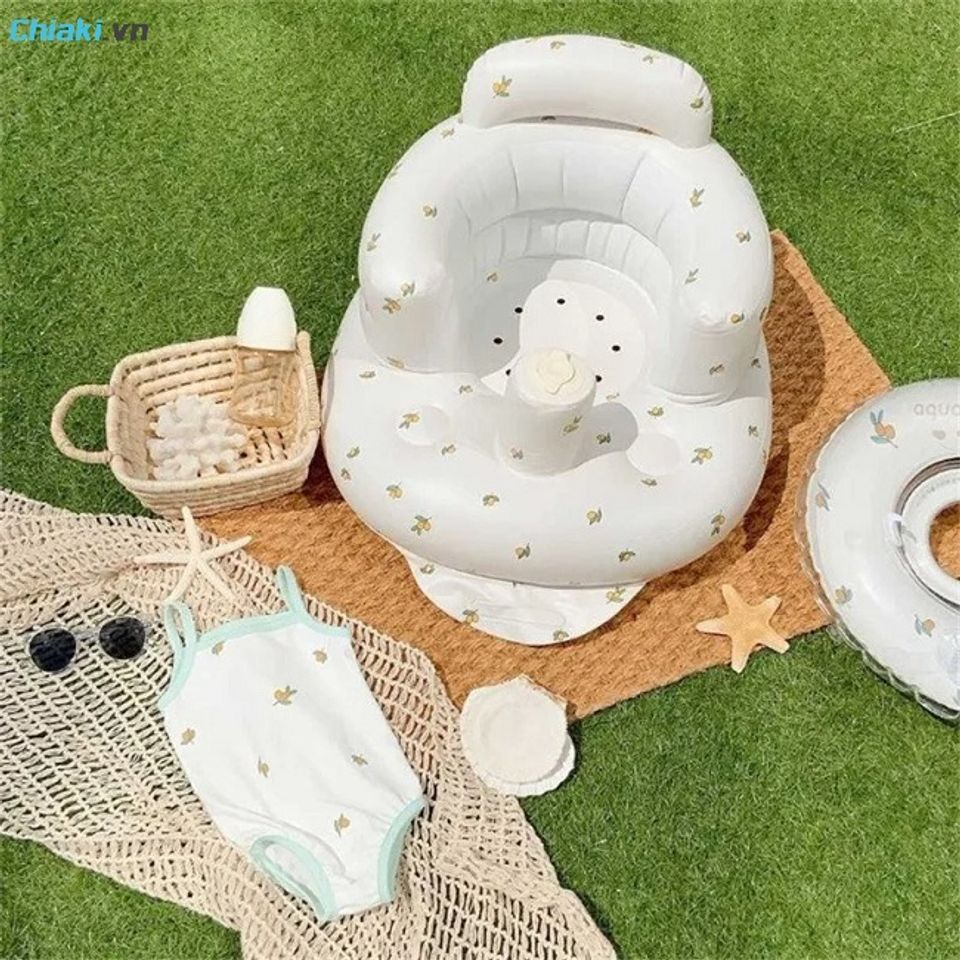 Ghế tập ngồi cho b&eacute; 5 th&aacute;ng Playing H&agrave;n Quốc c&oacute; lỗ tho&aacute;ng kh&iacute; 