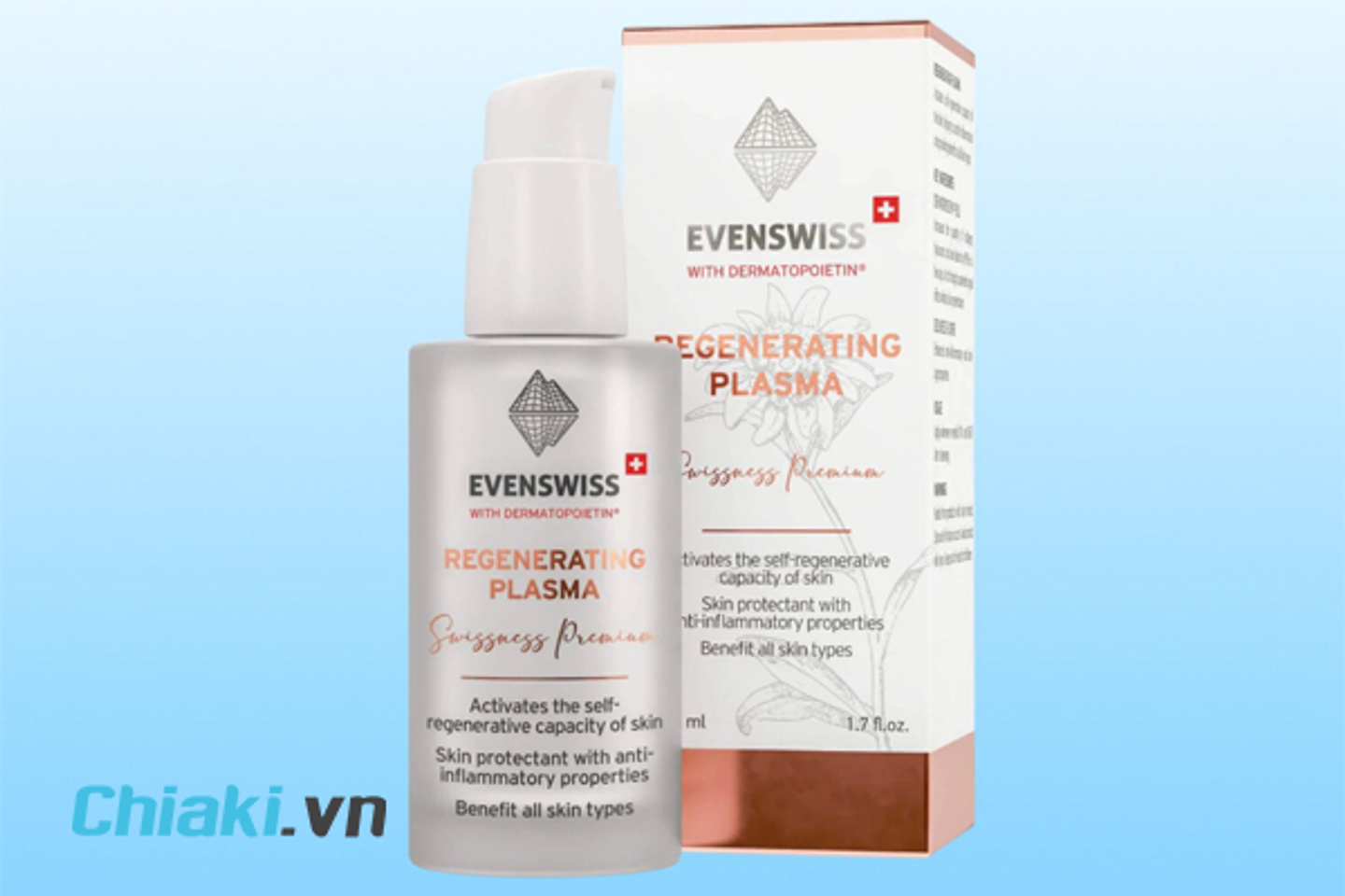 Serum trị sẹo rỗ tốt hiện nay Evenswiss Regenerating Plasma
