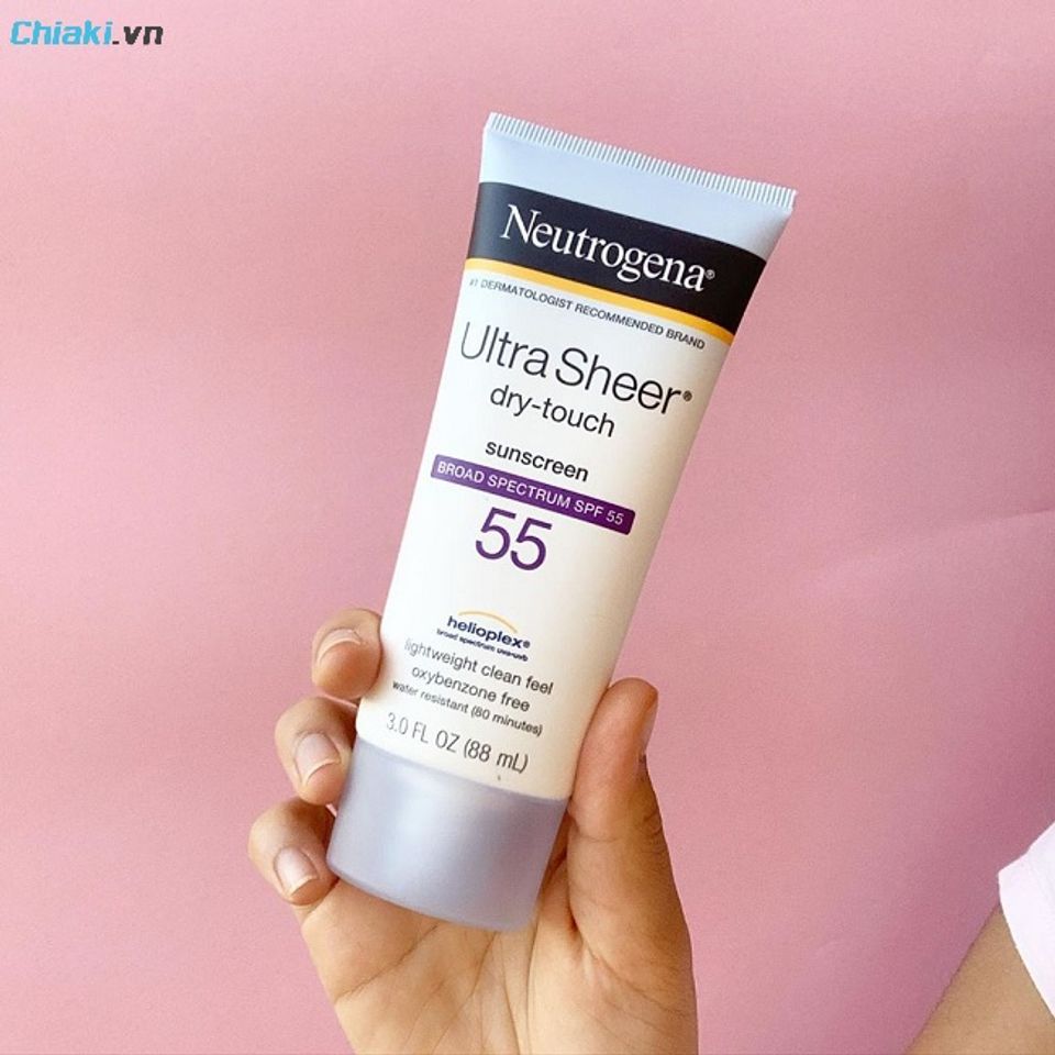 Kem chống nắng d&agrave;nh cho da thường Neutrogena Ultra Sheer Dry Touch SPF55