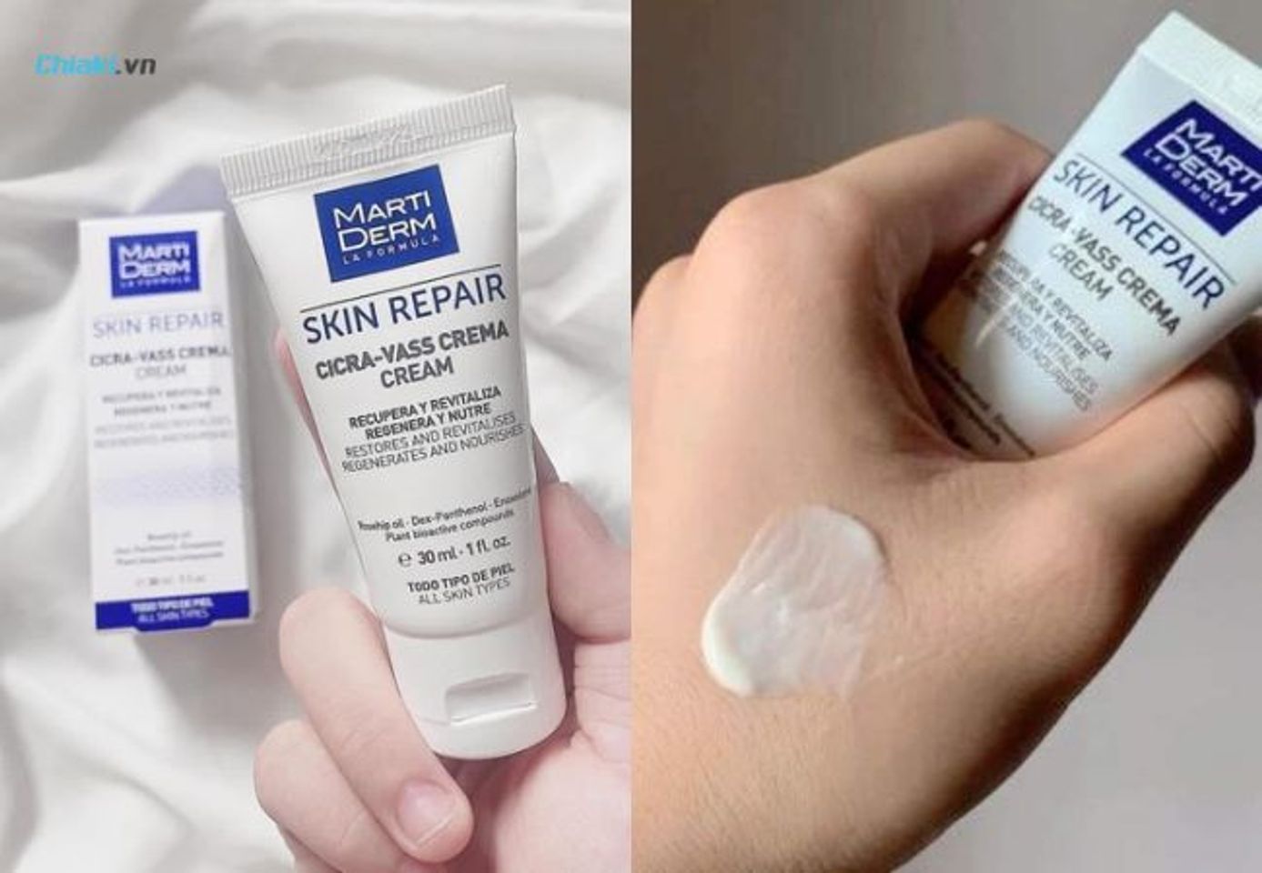 Kem dưỡng ẩm cho da nhạy cảm treatment MartiDerm Skin Repair