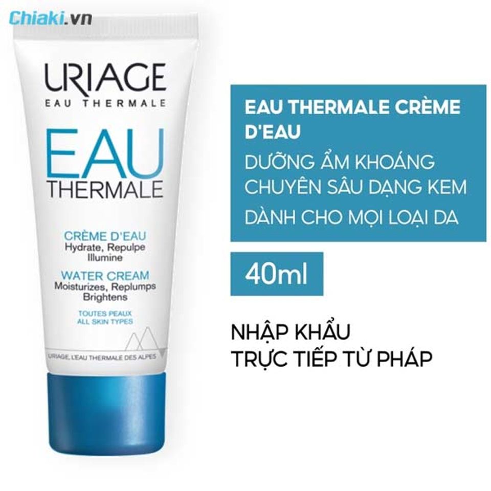 Kem dưỡng ẩm Uriage Eau Thermale Creme D'eau Water Cream