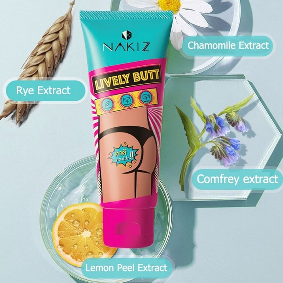 Kem l&agrave;m hồng nhũ hoa Th&aacute;i Lan Nakiz Lively Butt