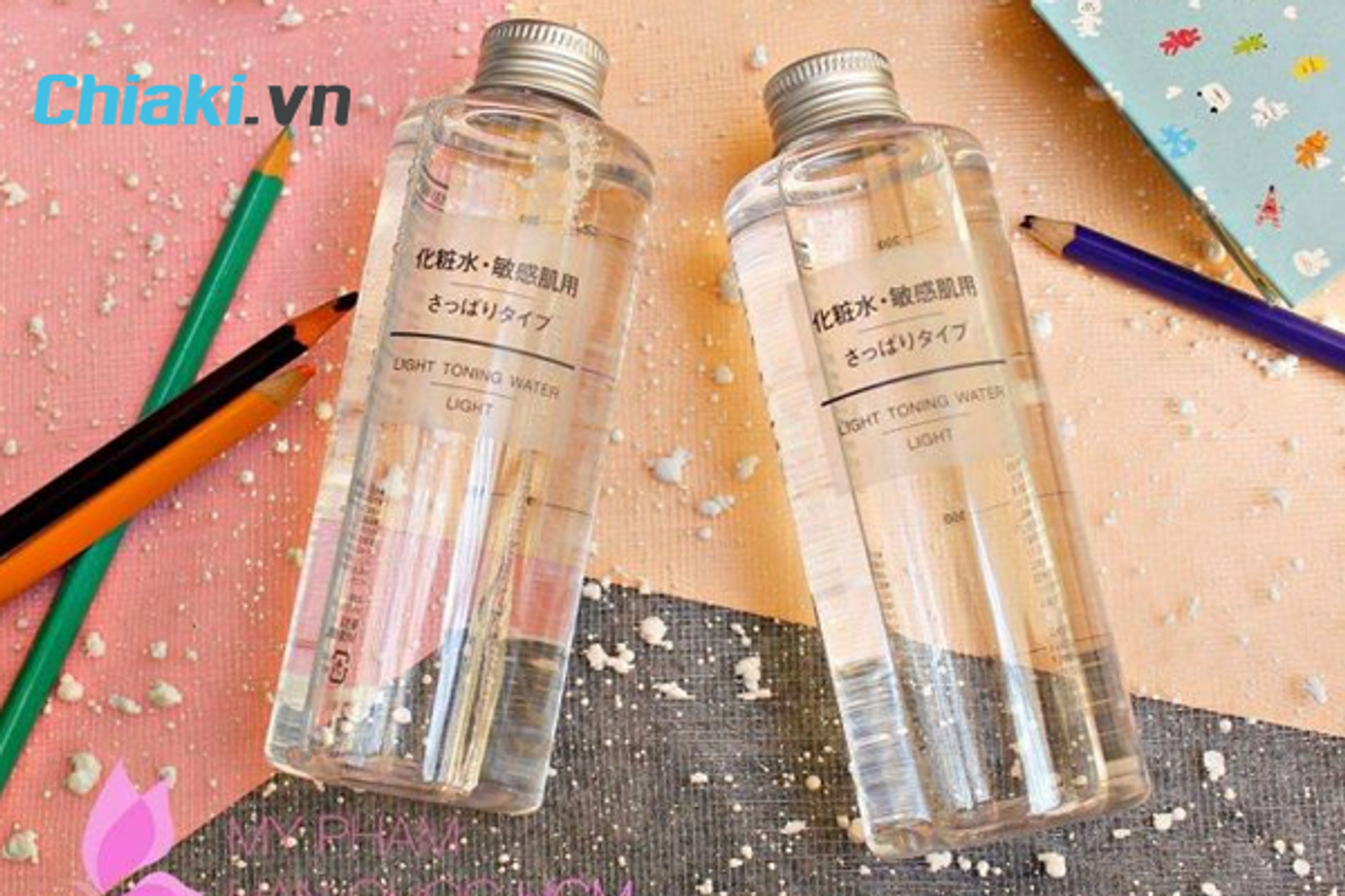 Lotion dưỡng ẩm cho da hỗn hợp thi&ecirc;n dầu Muji Light Toning Water