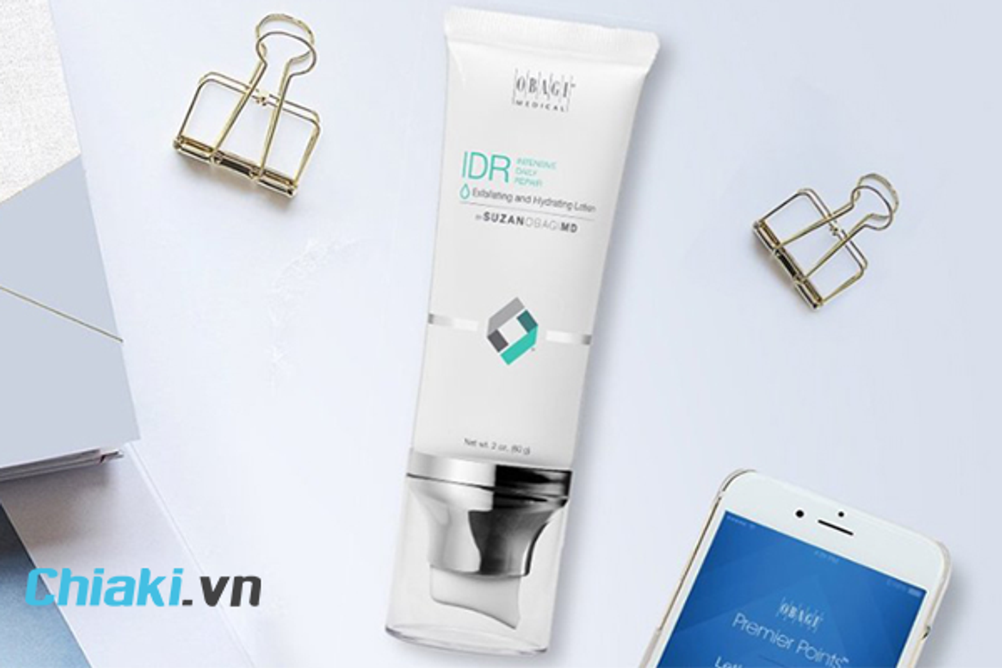 Lotion dưỡng ẩm v&agrave; tẩy tế b&agrave;o chết Obagi SuzanobagiMD IDR Intensive Daily Repair
