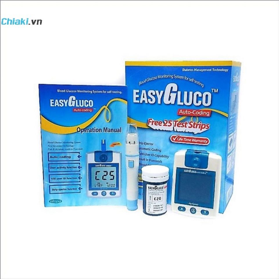 M&aacute;y đo đường huyết EasyGluco