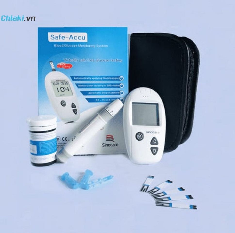 M&aacute;y đo đường huyết Safe Accu Sinocare