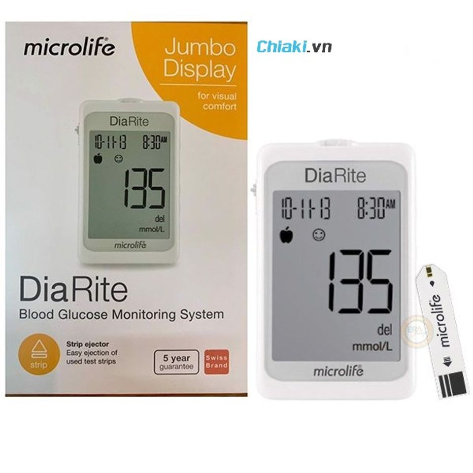 M&aacute;y đo đường huyết Microlife DiaRite BGM