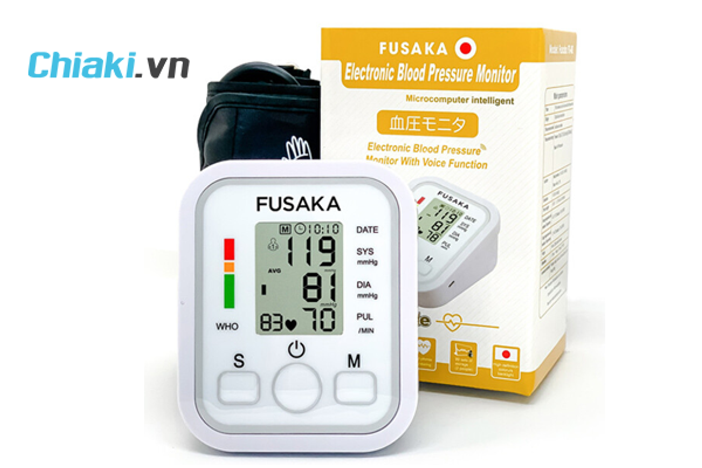 M&aacute;y đo huyết &aacute;p tại nh&agrave; Fusaka