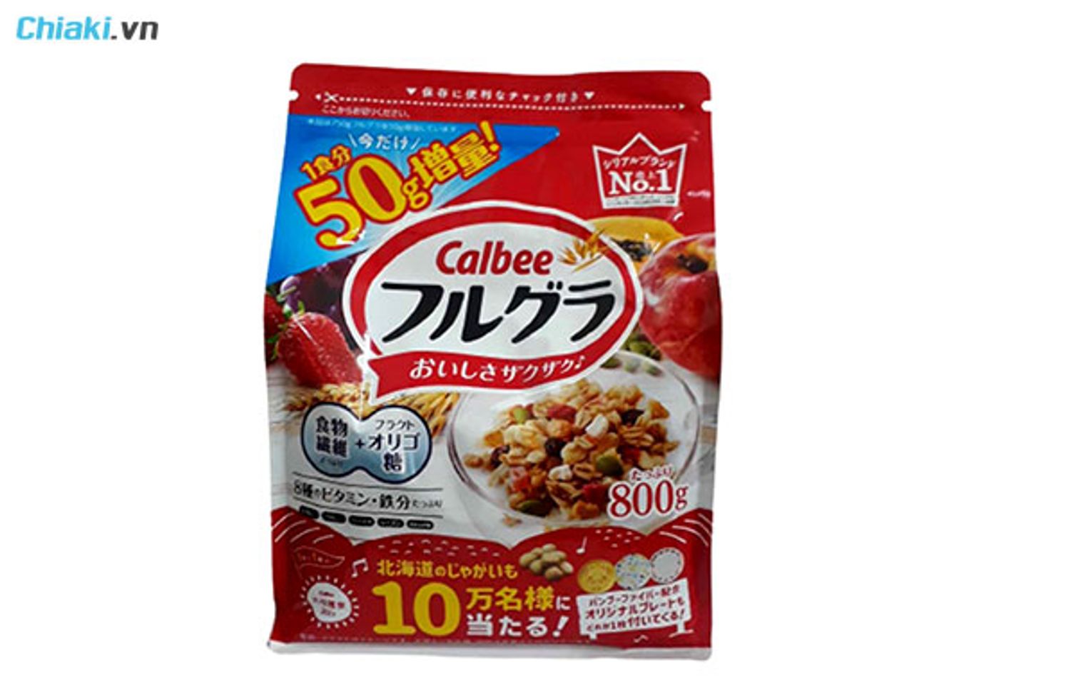 ngũ cốc tăng c&acirc;n calbee