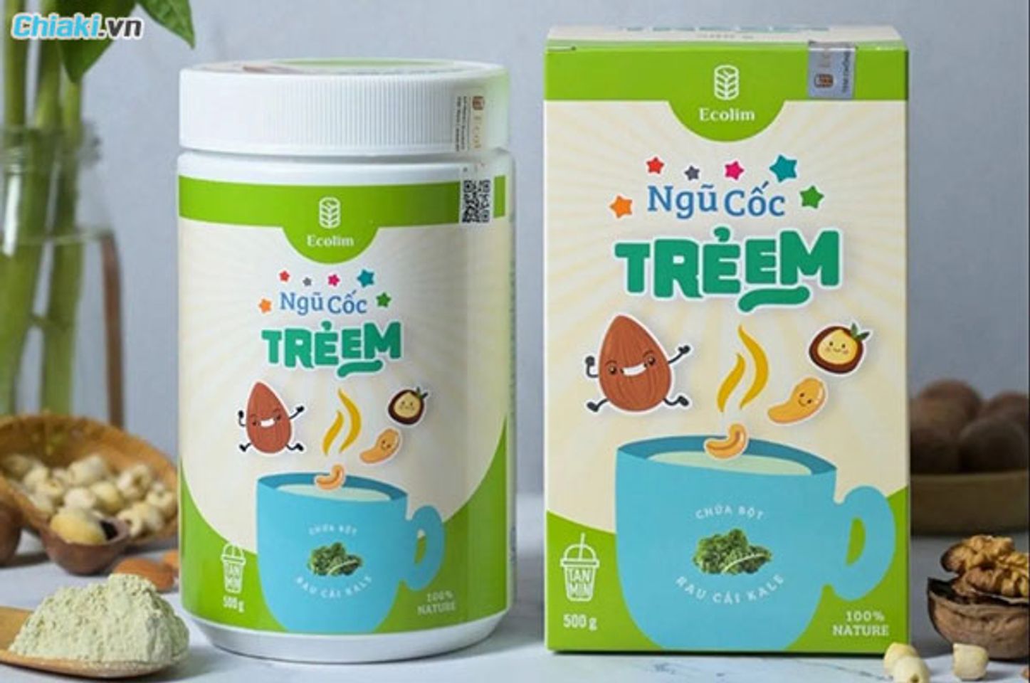 ngũ cốc tăng c&acirc;n ecolim trẻ em