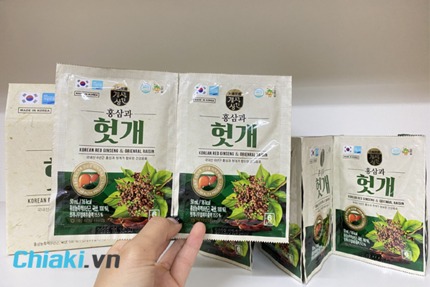 Nước uống m&aacute;t gan, thanh lọc cơ thể của H&agrave;n Quốc NongHyup