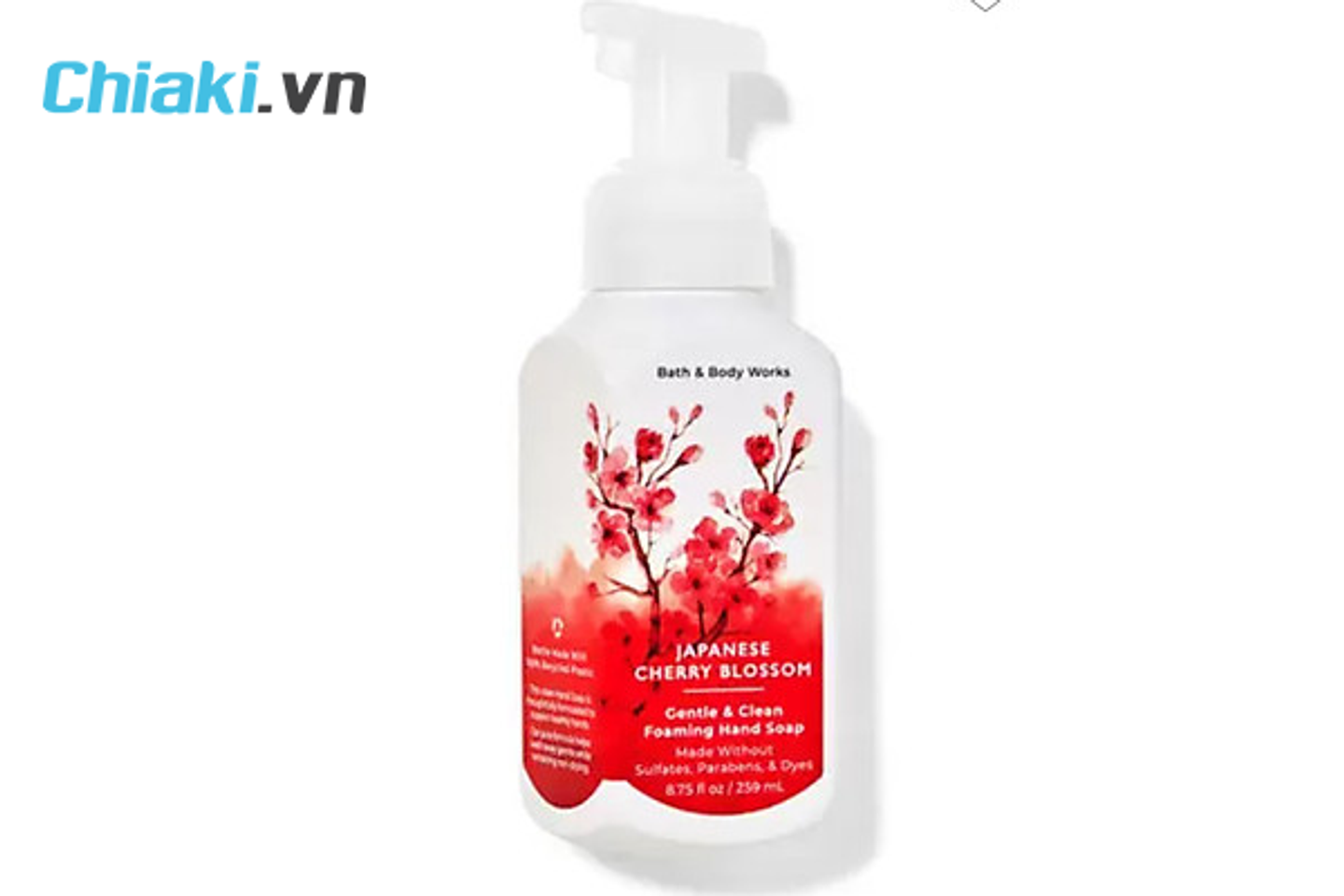 Nước rửa tay Bath And Body Works Japanese Cherry Blossom m&agrave;u trắng