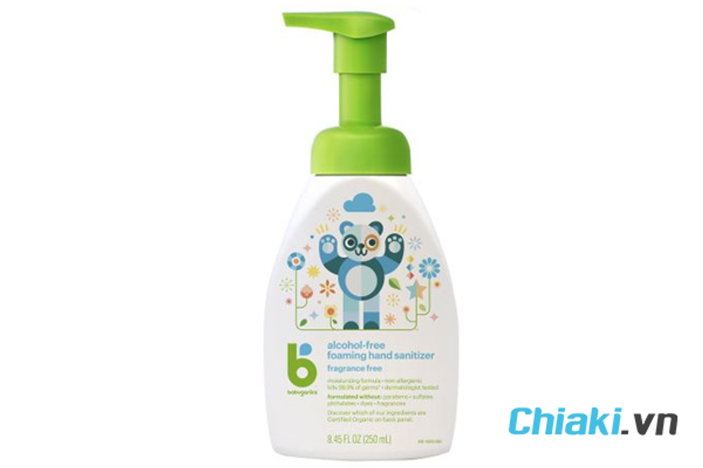 Nước rửa tay kh&ocirc; cho trẻ em Babyganics