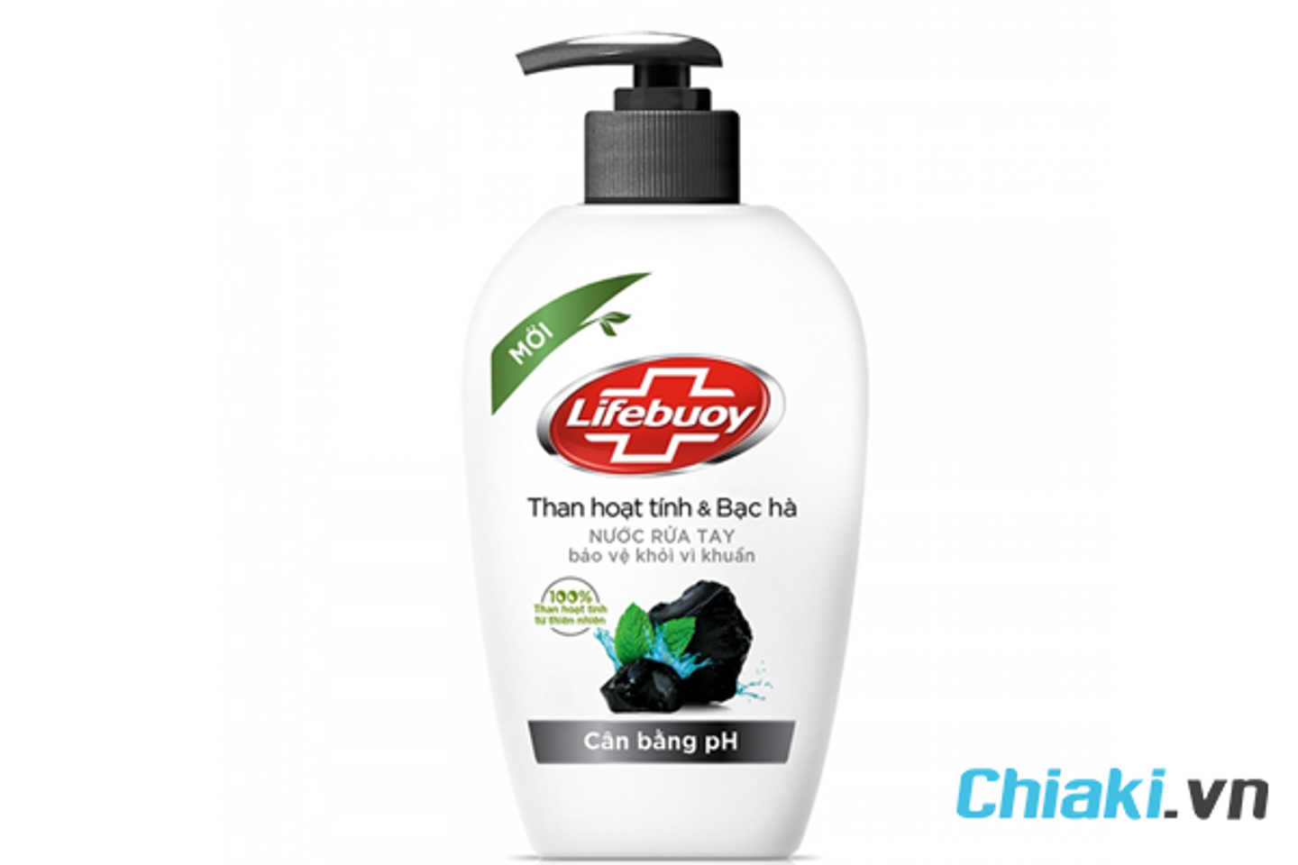 Nước rửa tay Lifebuoy than hoạt t&iacute;nh v&agrave; bạc h&agrave;