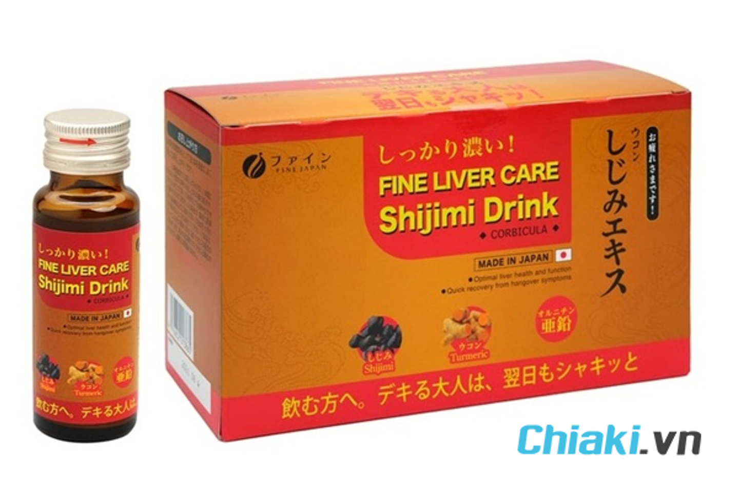 Nước uống hỗ trợ thải độc gan Liver Care Shijimi Drink