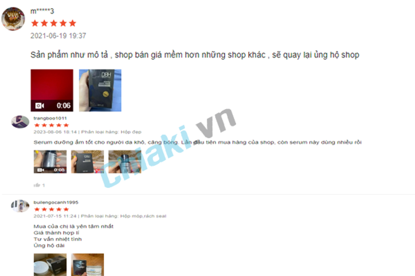 Review từ người d&ugrave;ng DBH EGF/FGF Marvel Serum