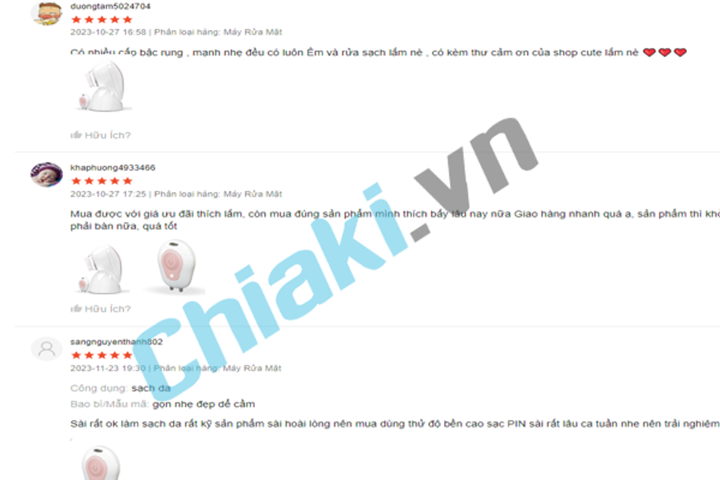Review m&aacute;y rửa mặt HoMedics FAC-700