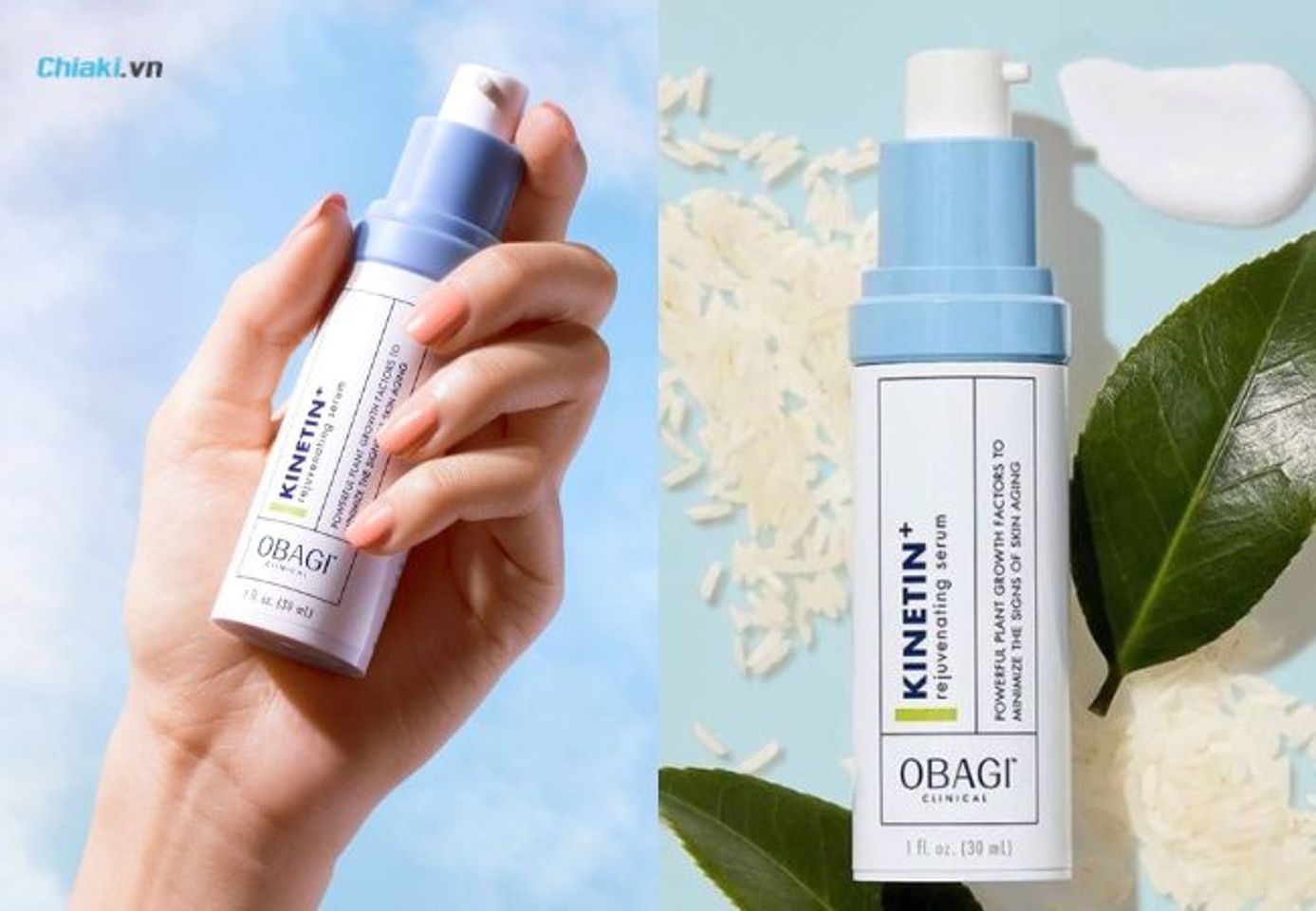 Kem dưỡng phục hồi chuy&ecirc;n s&acirc;u Obagi Clinical Kinetin Hydrating cho da treatment, peel da