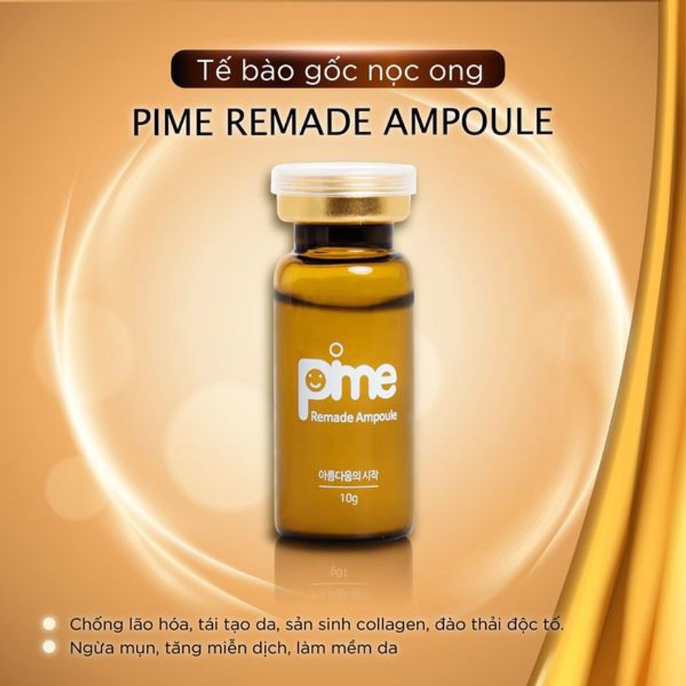 Tế b&agrave;o gốc Pime Remade Ampoule phục hồi giảm mụn