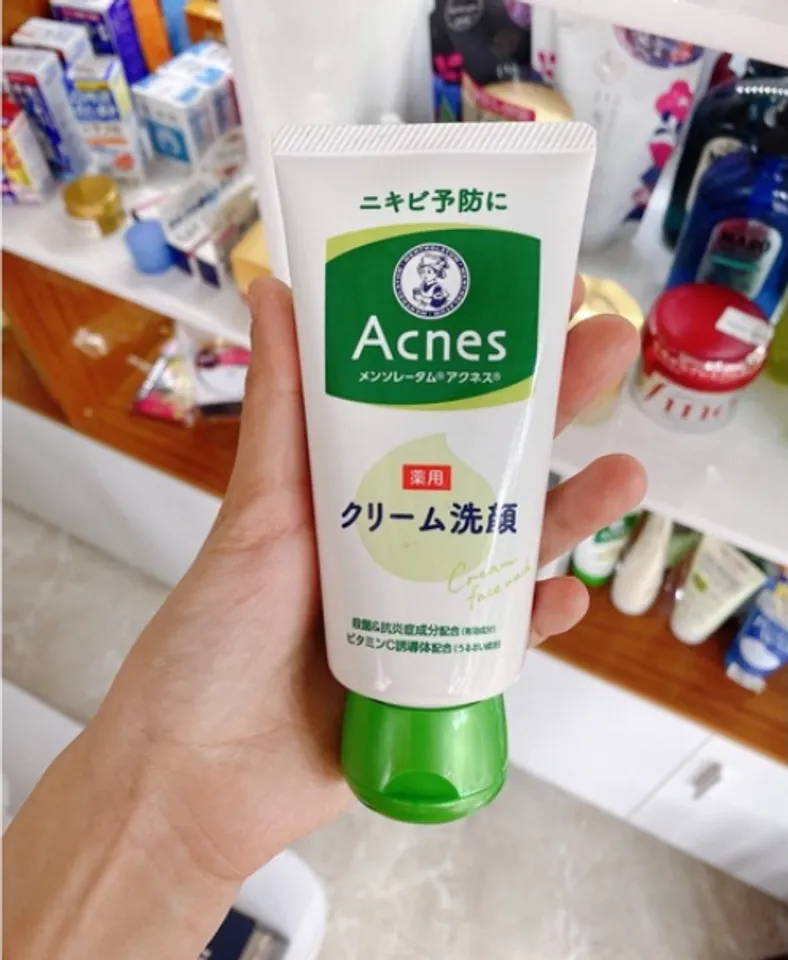 Sữa rửa mặt Acnes nội địa Nhật hỗ trợ giảm nhờn, giảm mụn