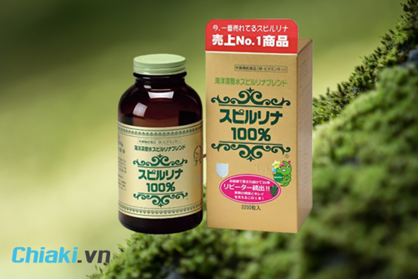 Vi&ecirc;n tảo xoắn Spirulina của Nhật