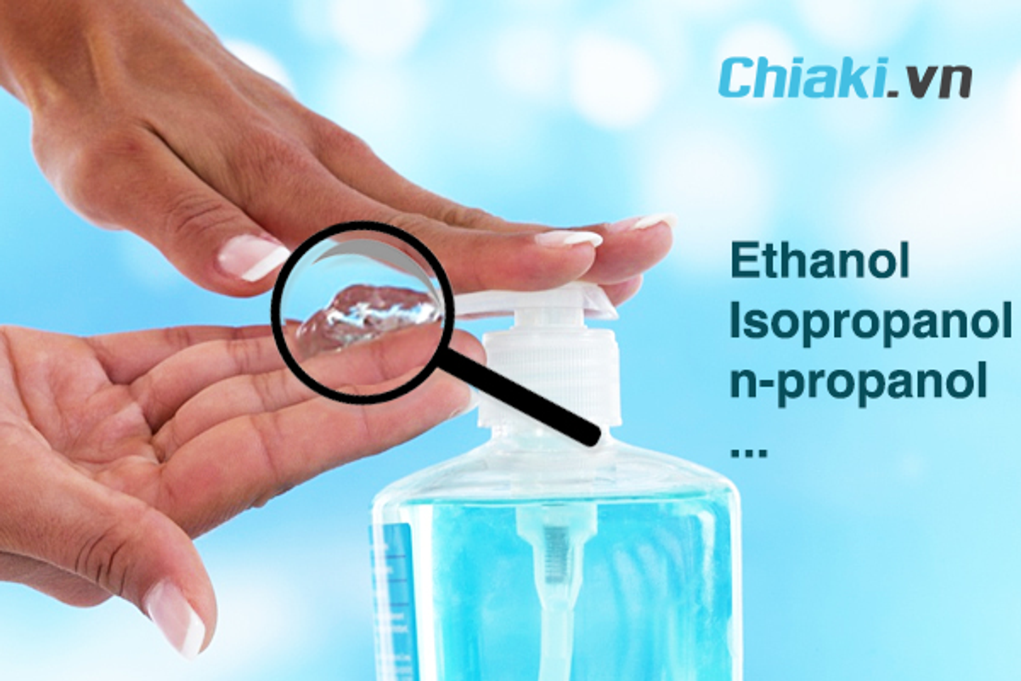 Nước rửa tay diệt khuẩn chứa th&agrave;nh phần l&agrave;nh t&iacute;nh