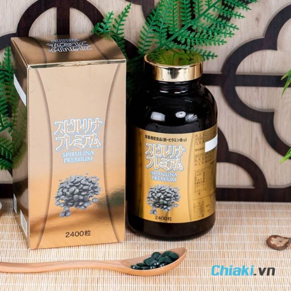 Thuốc tăng c&acirc;n của Nhật Spirulina Premium