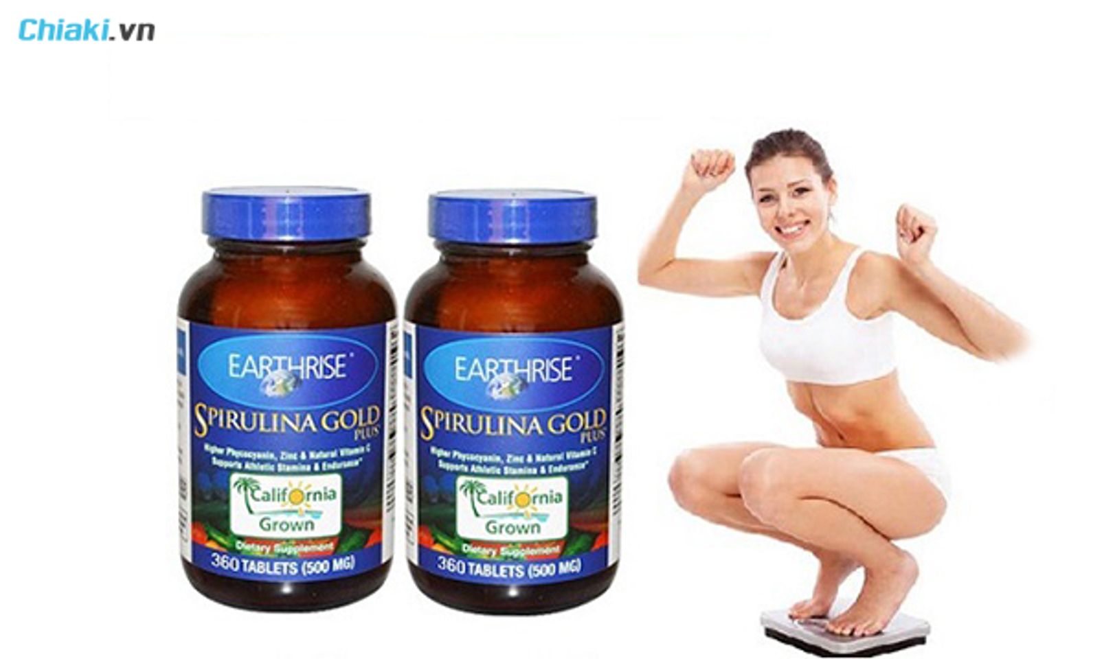 uống tảo mặt trời c&oacute; thể gi&uacute;p tăng c&acirc;n